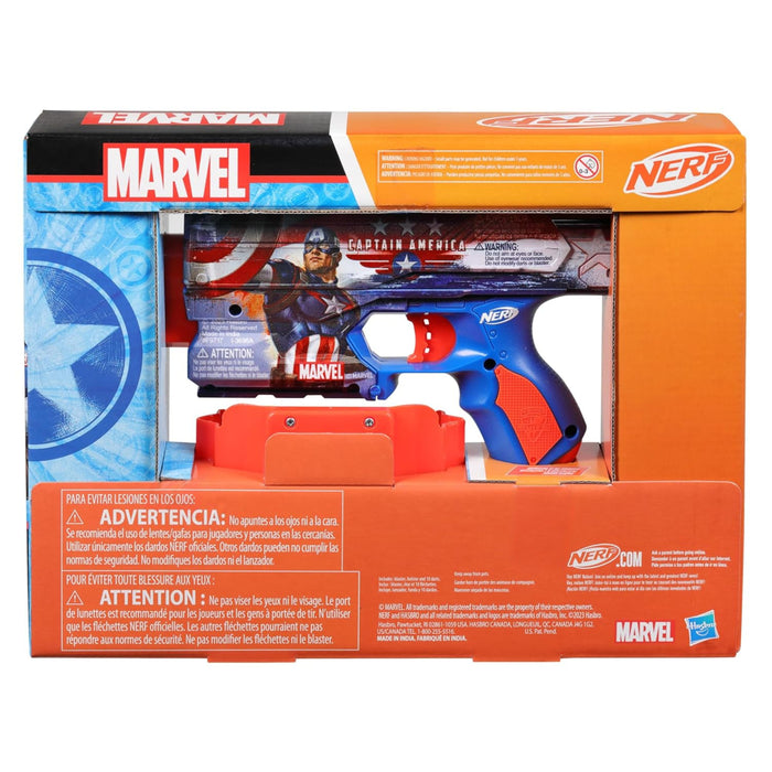 Nerf Marvel Captain America Blaster-Action & Toy Figures-Nerf-Toycra
