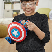 Nerf Marvel Mech Strike Mechasaurs Captain America Redwing Blaster-Action & Toy Figures-Marvel-Toycra