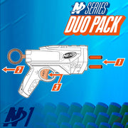 Nerf N Series Duo Pack Dart Blasters and 12 N1 Darts