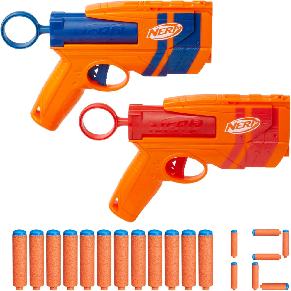 Nerf N Series Duo Pack Dart Blasters and 12 N1 Darts