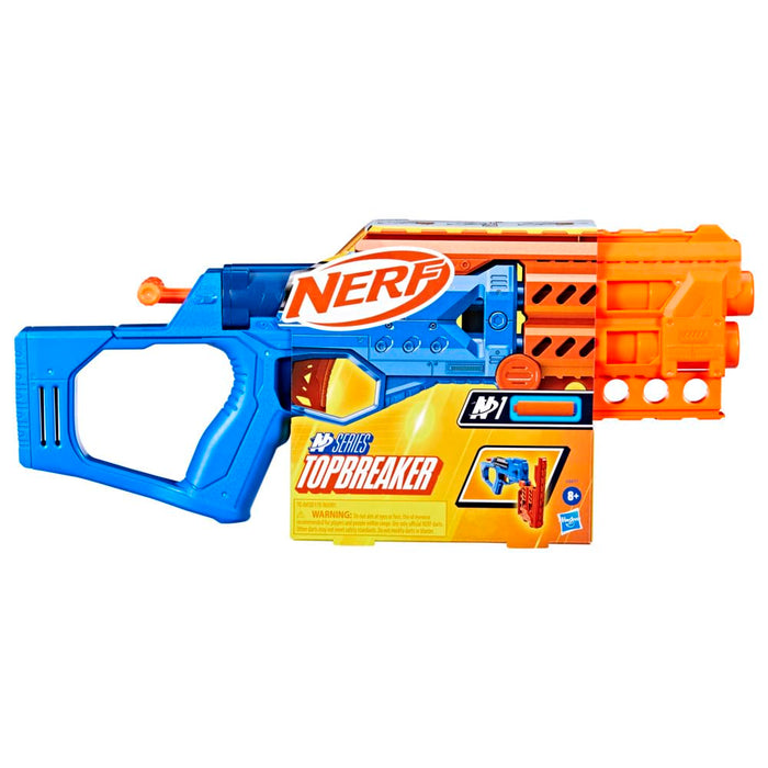 Nerf N Series Topbreaker Dart Blaster, 4 Official Nerf N Series N1 Darts-Action & Toy Figures-Nerf-Toycra