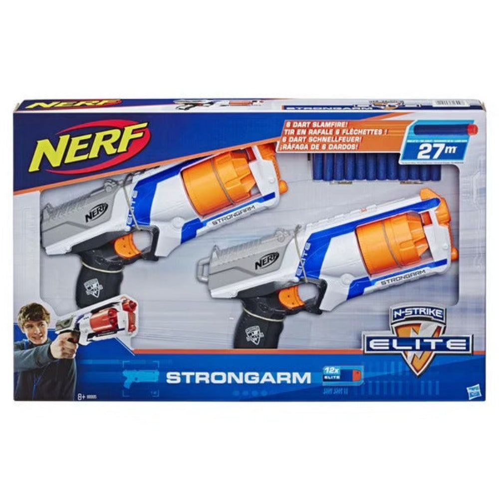 Nerf N-Strike Elite Strongarm Blaster 2 Stuks