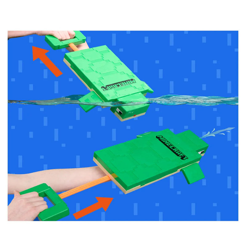 Nerf Super Soaker Minecraft Turtle Water Blaster Gun