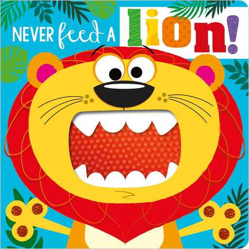 Never Feed A Lion-Board Book-Sch-Toycra