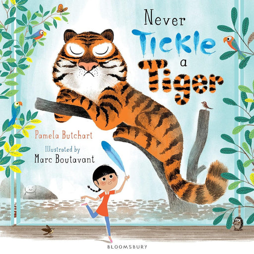 Never Tickle A Tiger-Picture Book-Bl-Toycra
