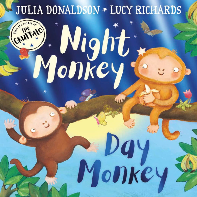 Night Monkey, Day Monkey-Picture Book-Hc-Toycra