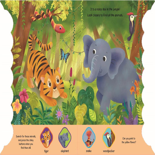 Noisy Jungle Sound Book-Sound Book-RBC-Toycra