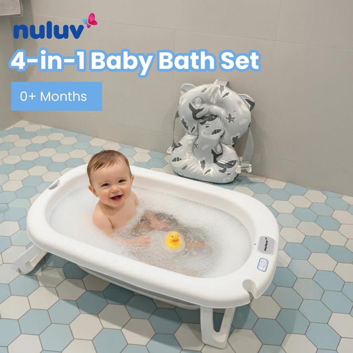 Nuluv 4-in-1 Baby Bath Set-Bath Toys-Nuluv-Toycra