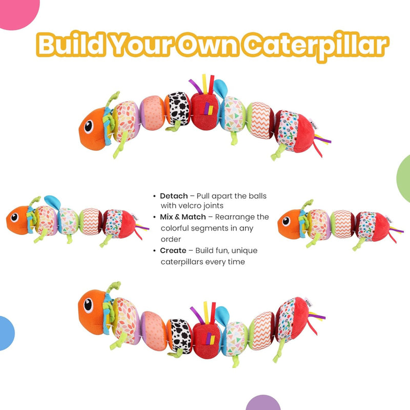 Nuluv Activity Caterpillar Baby Toy