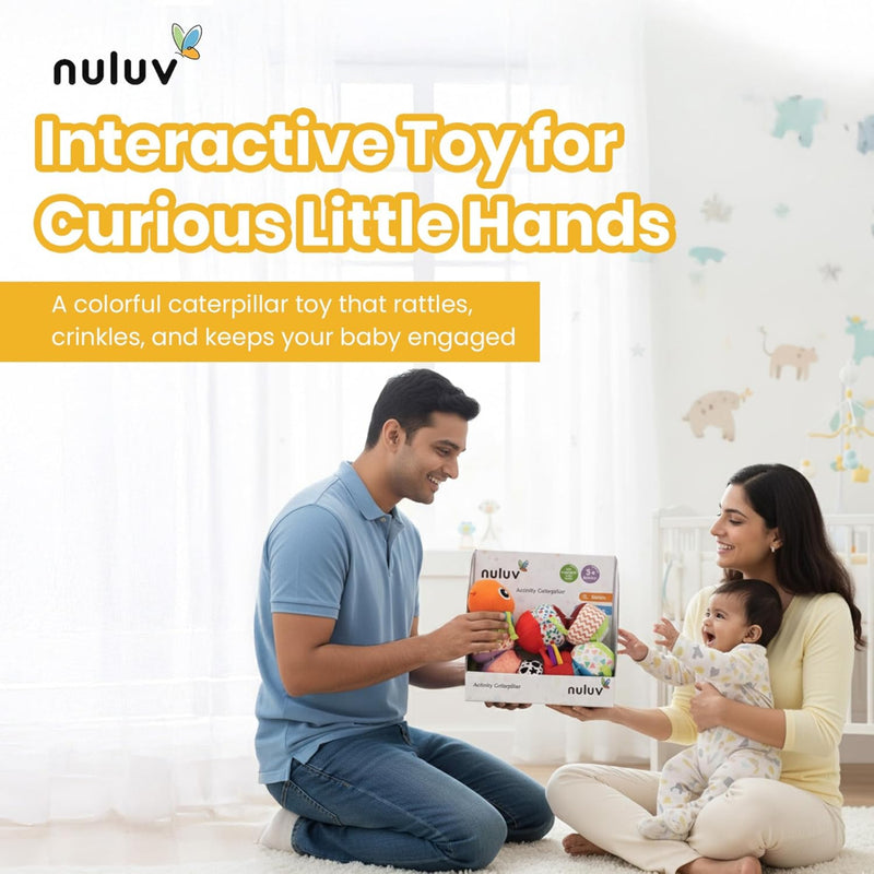 Nuluv Activity Caterpillar Baby Toy