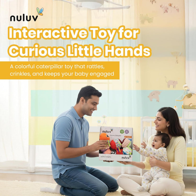 Nuluv Activity Caterpillar Baby Toy