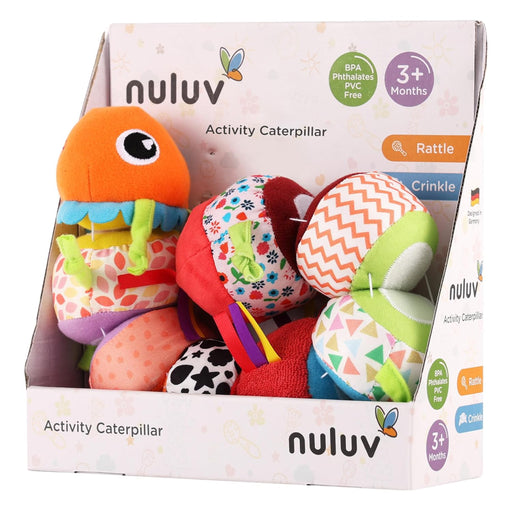 Nuluv Activity Caterpillar Baby Toy-Active Play-Nuluv-Toycra