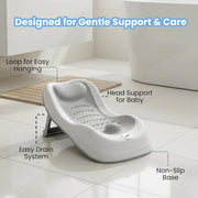 Nuluv Baby Bath Seat for Newborns and Infants