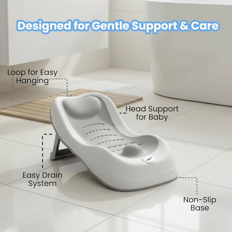 Nuluv Baby Bath Seat for Newborns and Infants