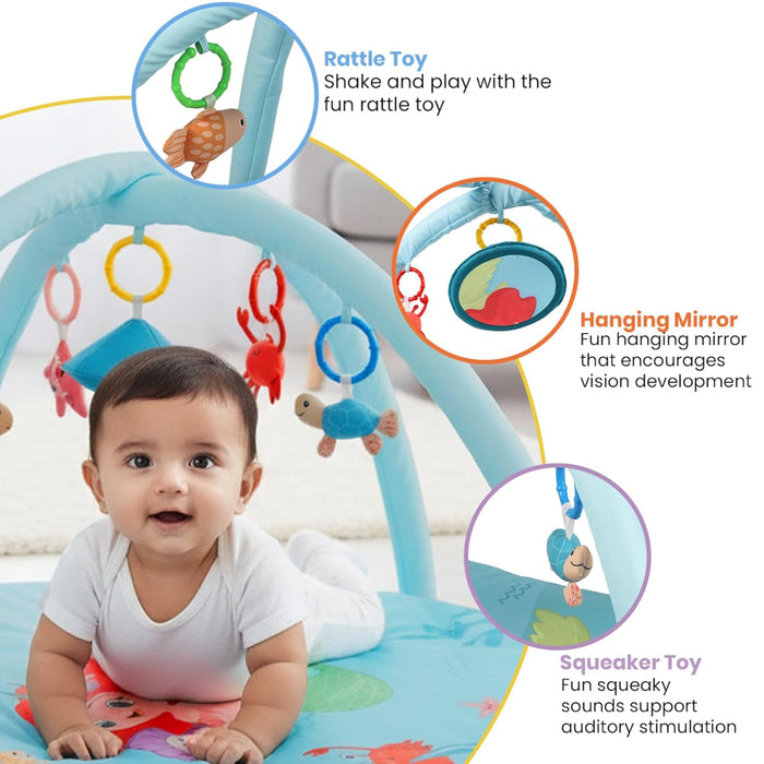 Nuluv Baby Playgym Mermaid-Bath Toys-Nuluv-Toycra