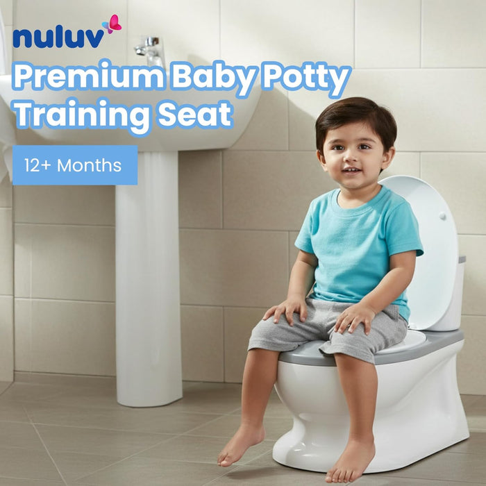 Nuluv Baby Potty Training Seat with Flush Sound-Bath Toys-Nuluv-Toycra