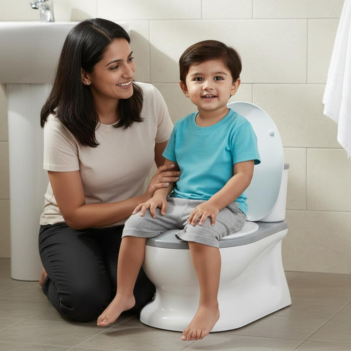 Nuluv Baby Potty Training Seat with Flush Sound-Bath Toys-Nuluv-Toycra