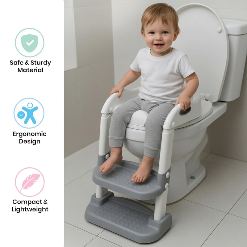 Nuluv Baby Potty Training Seat with Step Ladder