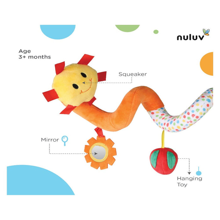 Nuluv Fruit spiral-Soft Toy-Nuluv-Toycra