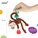 Nuluv Jittery Monkey Baby Toy-Soft Toy-Nuluv-Toycra