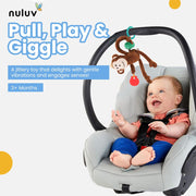 Nuluv Jittery Monkey Baby Toy