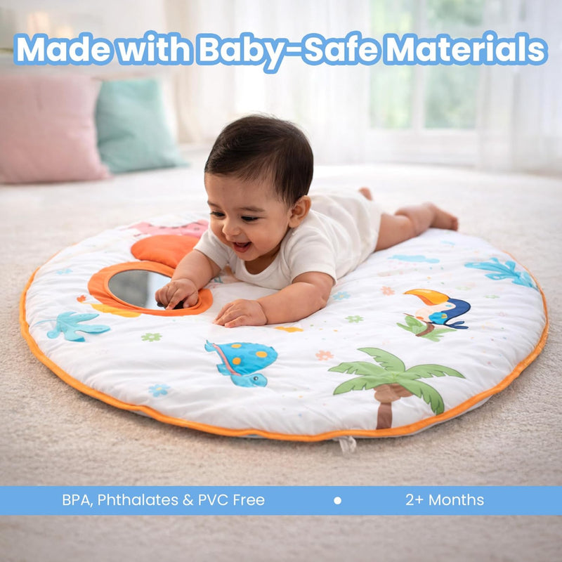 Nuluv Jungle Jamboree Activity Play Mat for Babies
