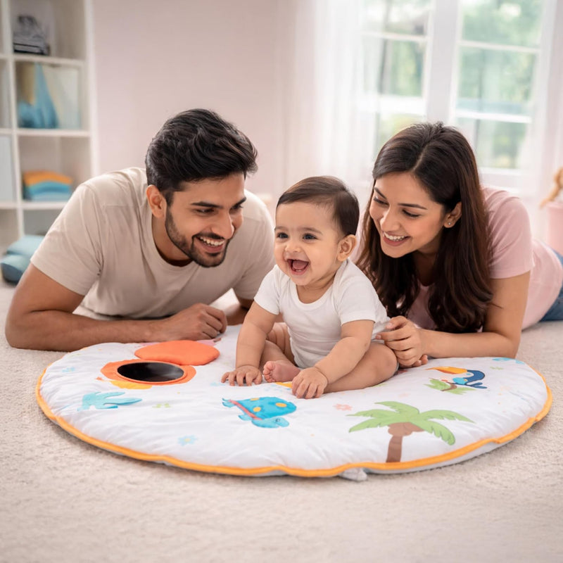 Nuluv Jungle Jamboree Activity Play Mat for Babies