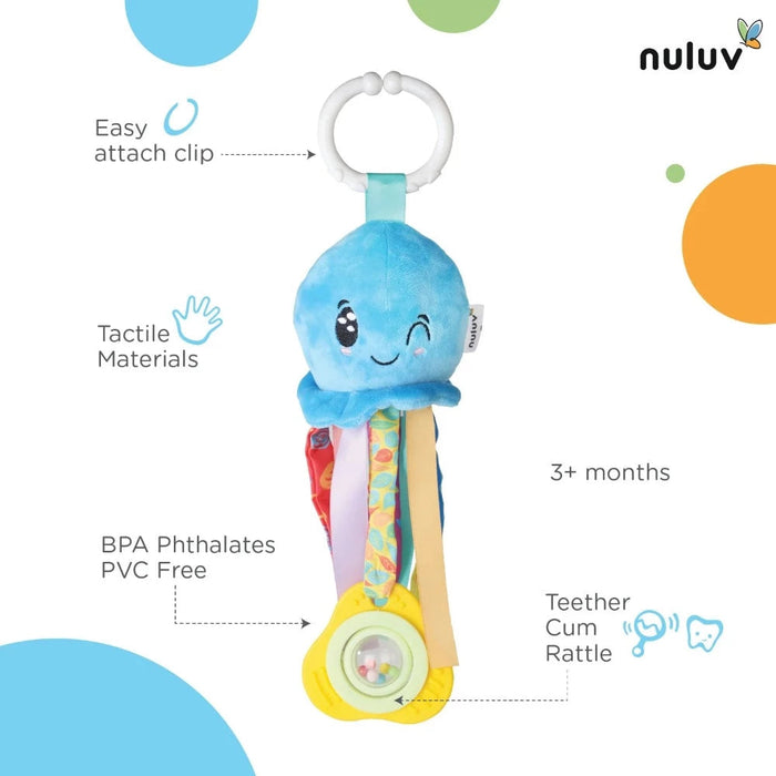 Nuluv Wave Octopus-Soft Toy-Nuluv-Toycra