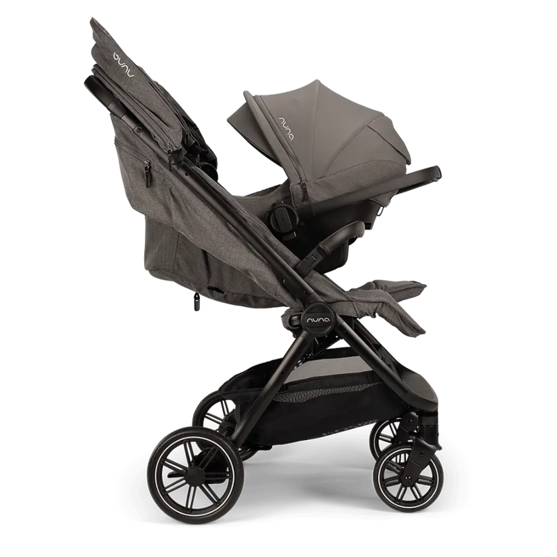 Nuna Trvl Dubl Stroller - Granite