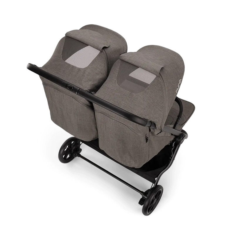 Nuna Trvl Dubl Stroller - Granite
