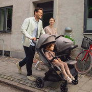 Nuna Trvl Dubl Stroller - Granite