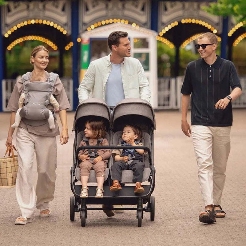 Nuna Trvl Dubl Stroller - Granite