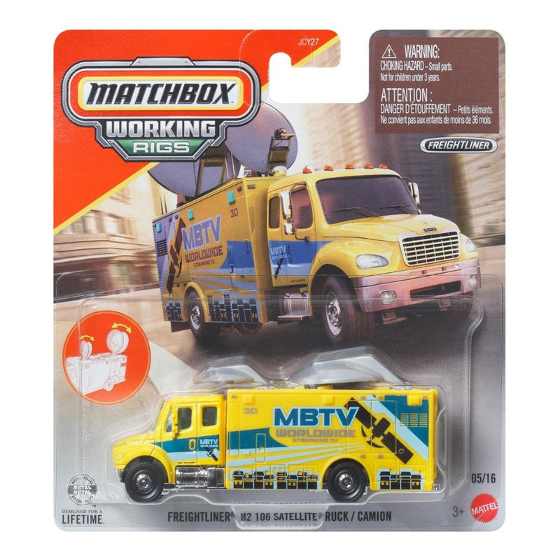 Matchbox 2026 Working Rigs - Set of 6