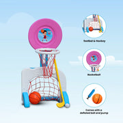 OK Play 3 in 1 Basketball Combo