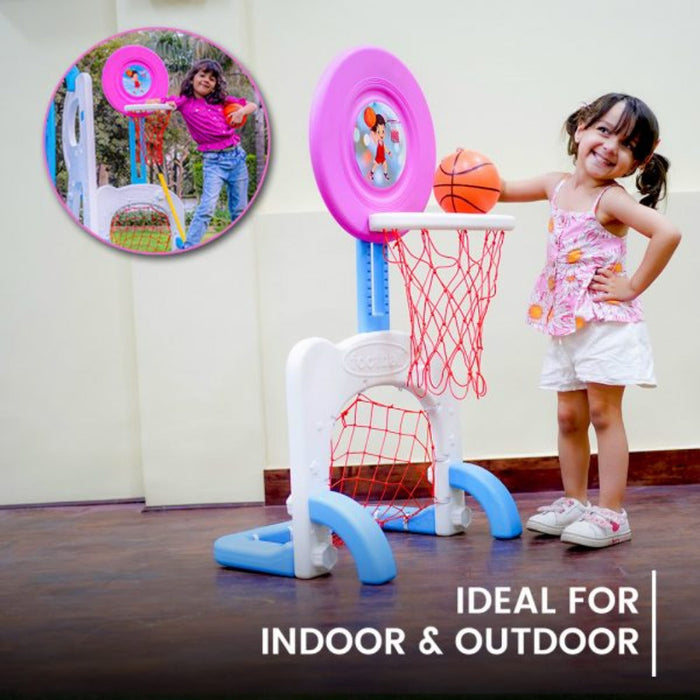 OK Play 3 in 1 Basketball Combo-Outdoor Toys-Ok Play-Toycra