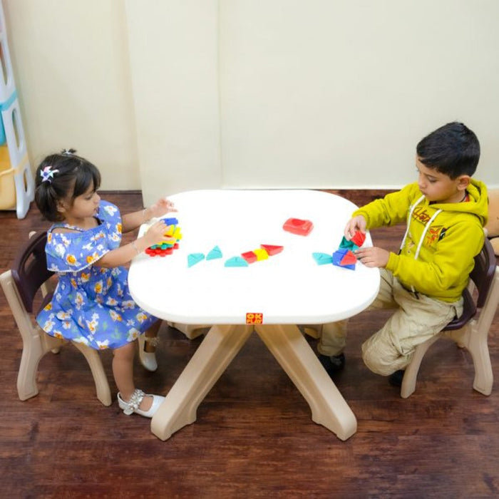 OK Play Table & Chair Set For Kids-Furniture-Ok Play-Toycra