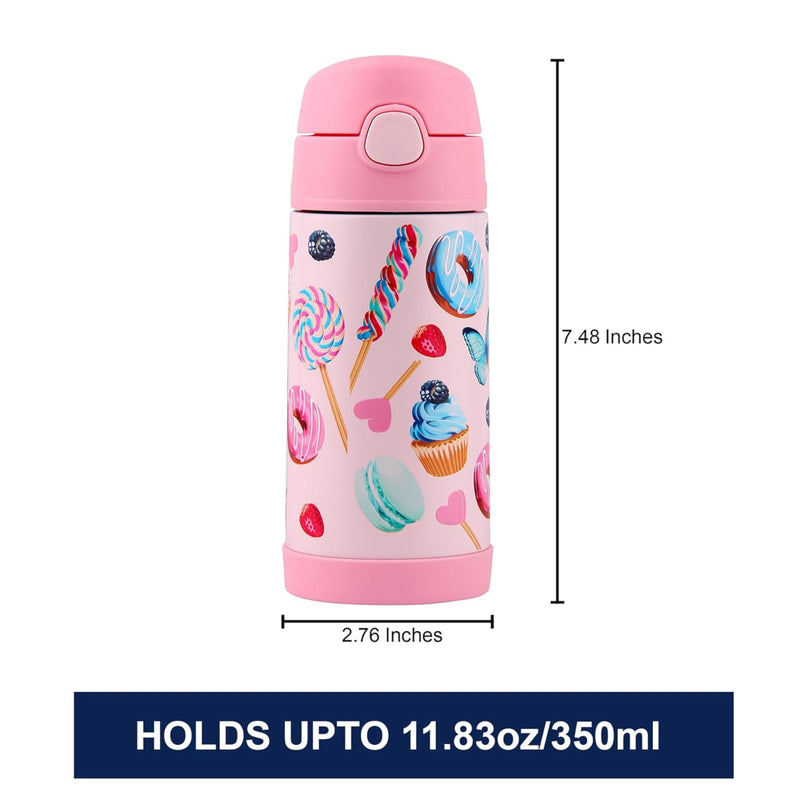 ONS KIDS Stainless Steel Water Bottle for Kids -(350ml)