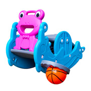 Ok Play 3 in 1 Slide Along With Rocker & Basket Ball