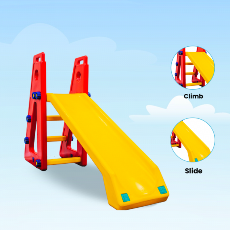 Ok Play Baby Slide Senior - Yellow/Red