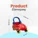 Ok Play Coupe Car - Red-Ride Ons-Ok Play-Toycra