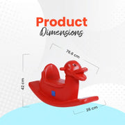 Ok Play Duck Rocker - Red