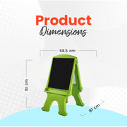 Ok Play Easel Grand - Parrot Green