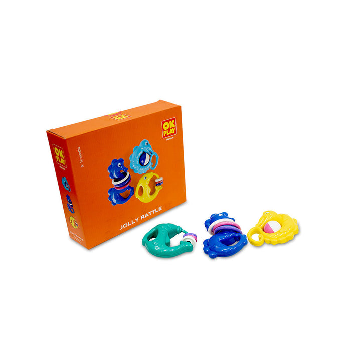 Ok Play Jolly Rattle-Infant Toys-Ok Play-Toycra