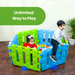 Ok Play Play Pen New -Green and Sky Blue-Outdoor Toys-Ok Play-Toycra