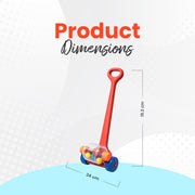 Ok Play Push Wheel Red