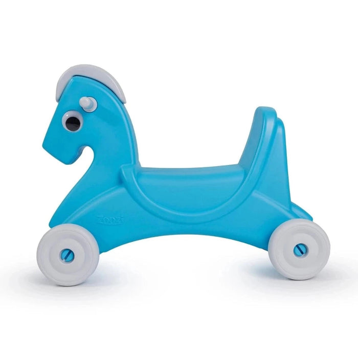 Ok Play Zoozi in Ride On Rocking Horse Blue — Toycra