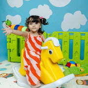 Ok Play Zoozi 2 in 1 Ride On Rocking Horse Yellow