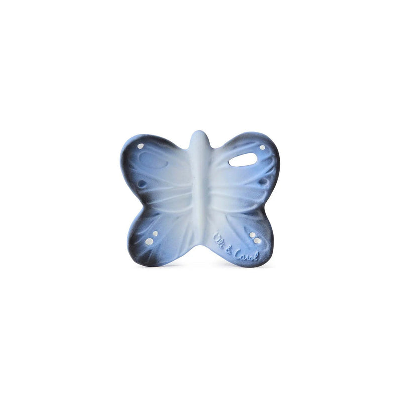 Oli & Carol Blues the Butterfly Mini Baby Teether