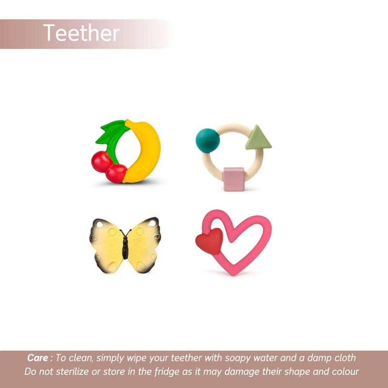 Oli & Carol Teething Ring