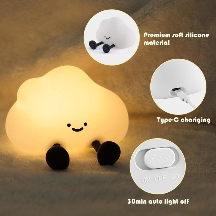 One Cloud Silicone Night Lamp-Electronic Toys-Bright International-Toycra